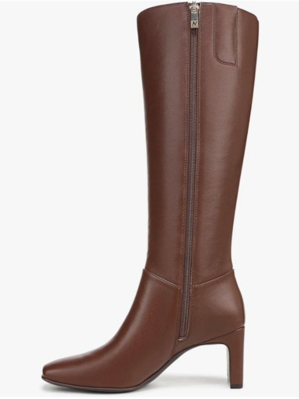 NWB Naturalizer Nona Knee High Boots Cappuccino 8.5M Faux Leather
